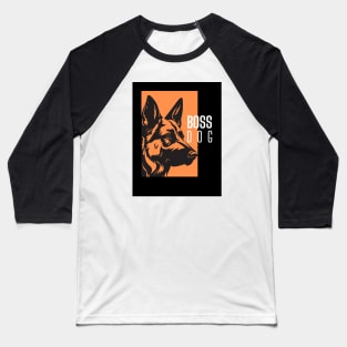 The boss DOG EVER Baseball T-Shirt